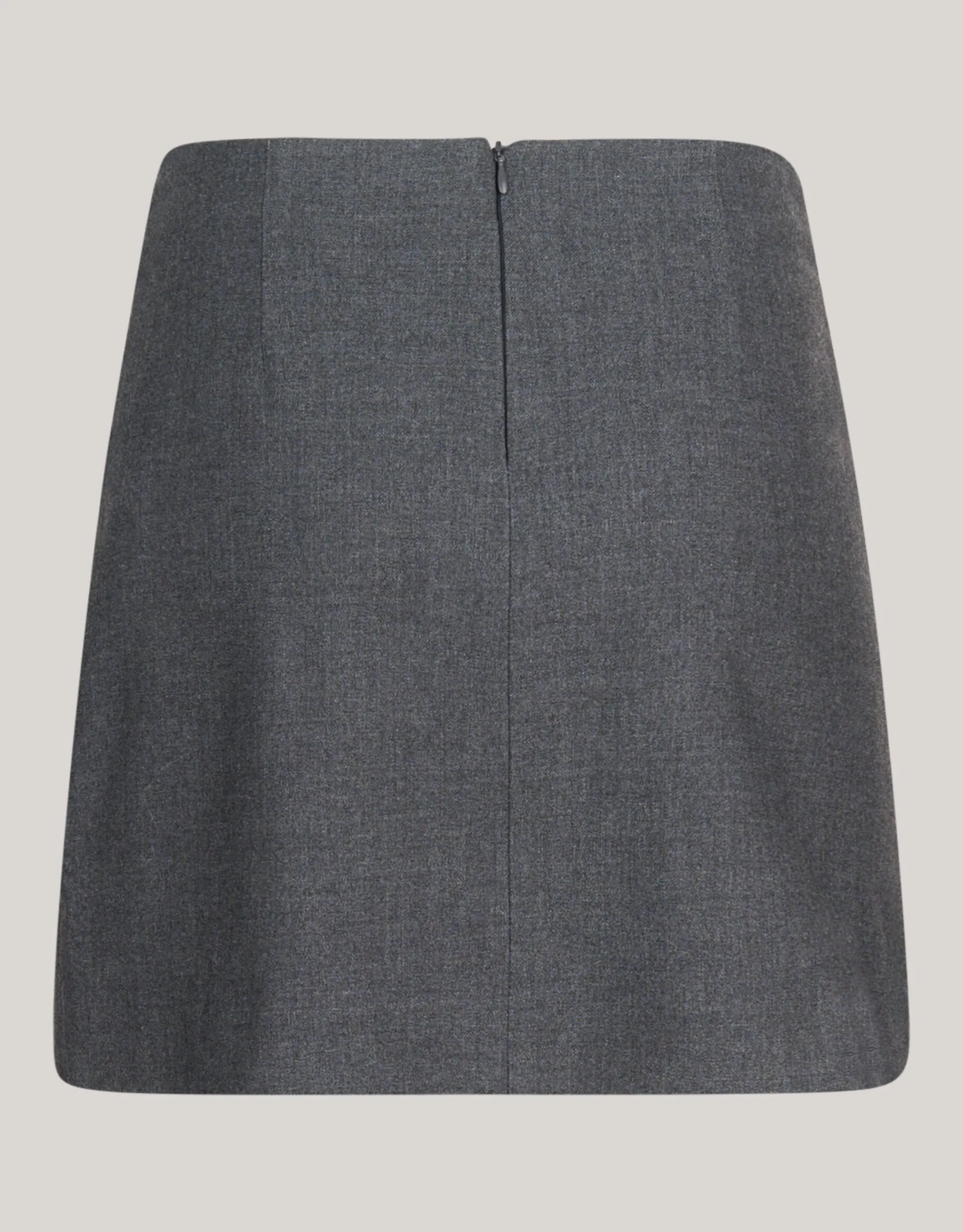 Shoeby Overslag Rok Grijs<DAMES Rokken
