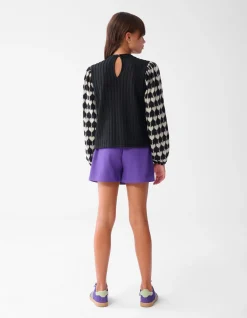 Shoeby Overslag Skort Paars< Rokken