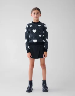 Shoeby Overslag Skort Zwart< Rokken