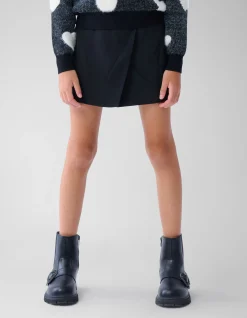 Shoeby Overslag Skort Zwart< Rokken