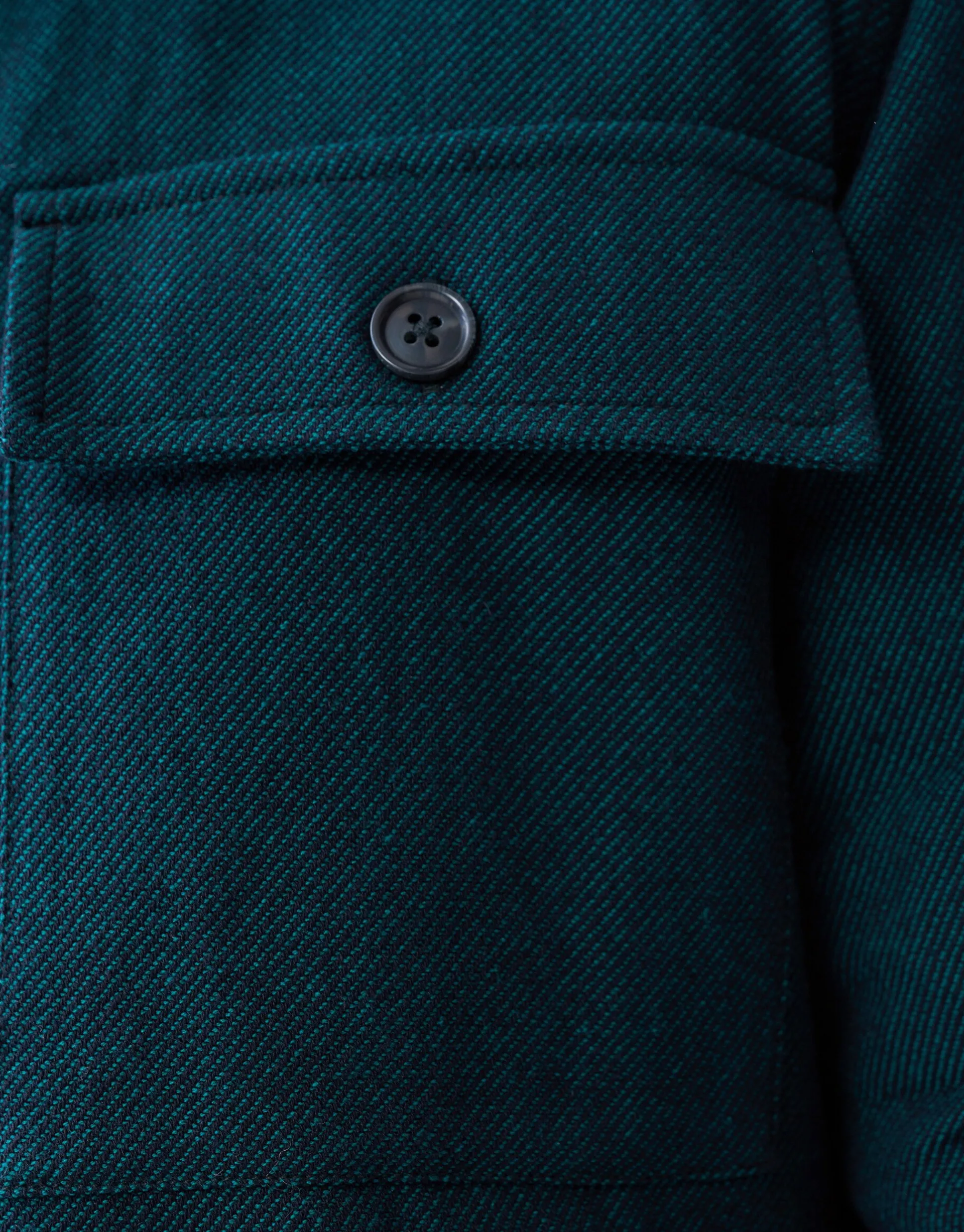 Shoeby Padded Overshirt Donkergroen<Heren Overshirts