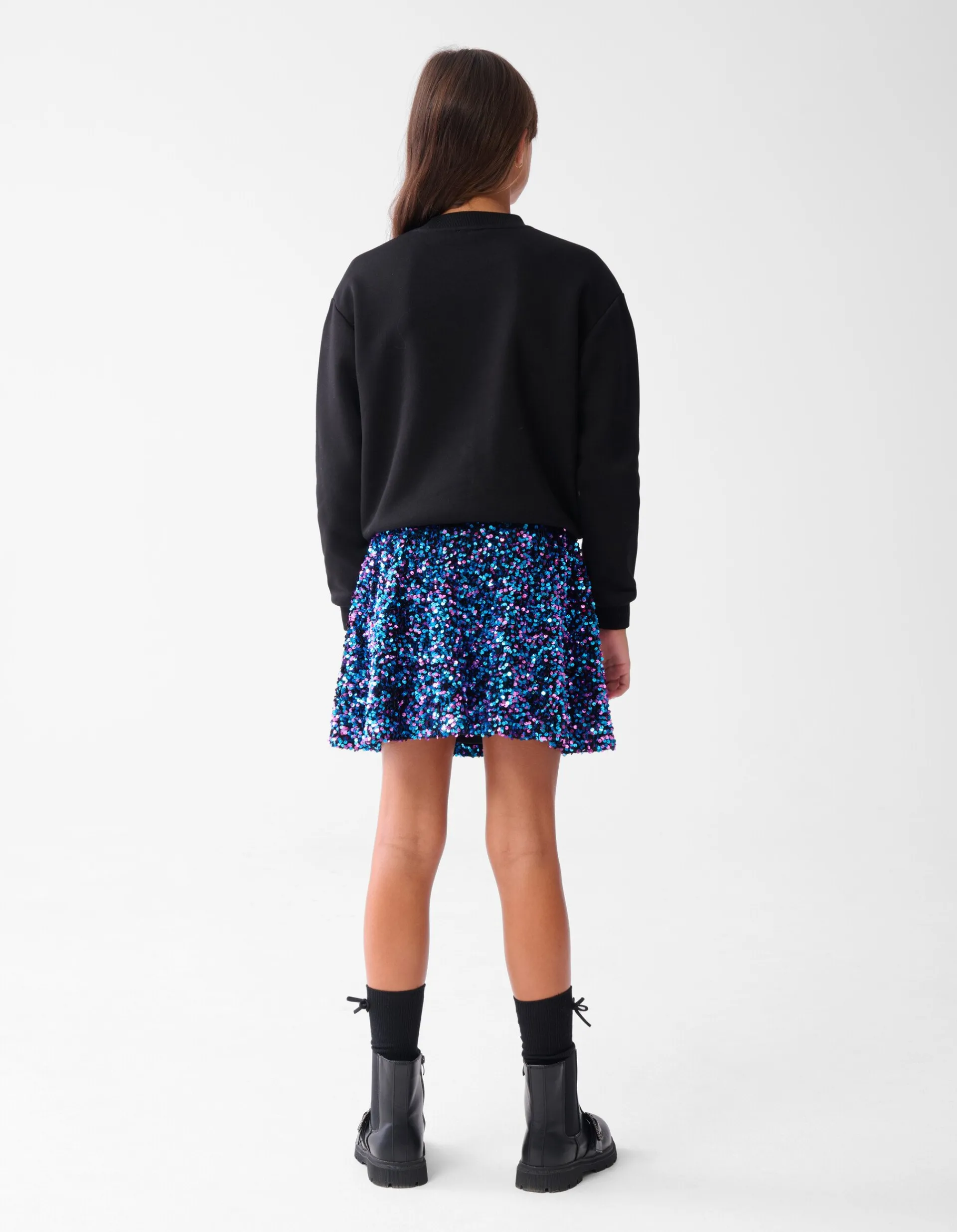 Shoeby Pailletten Rok Multicolor< Rokken
