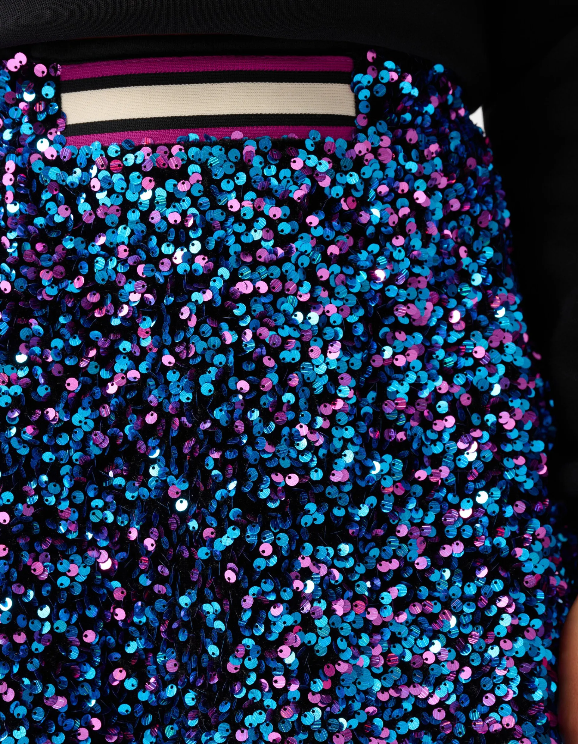 Shoeby Pailletten Rok Multicolor< Rokken