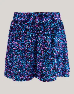 Shoeby Pailletten Rok Multicolor< Rokken