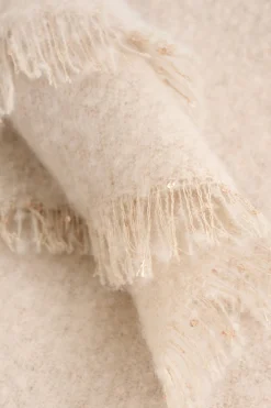 Shoeby Pailletten Sjaal Beige<DAMES Sjaals En Mutsen