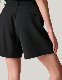 Shoeby Pantalon Short Zwart<DAMES Shorts