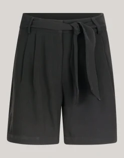 Shoeby Pantalon Short Zwart<DAMES Shorts