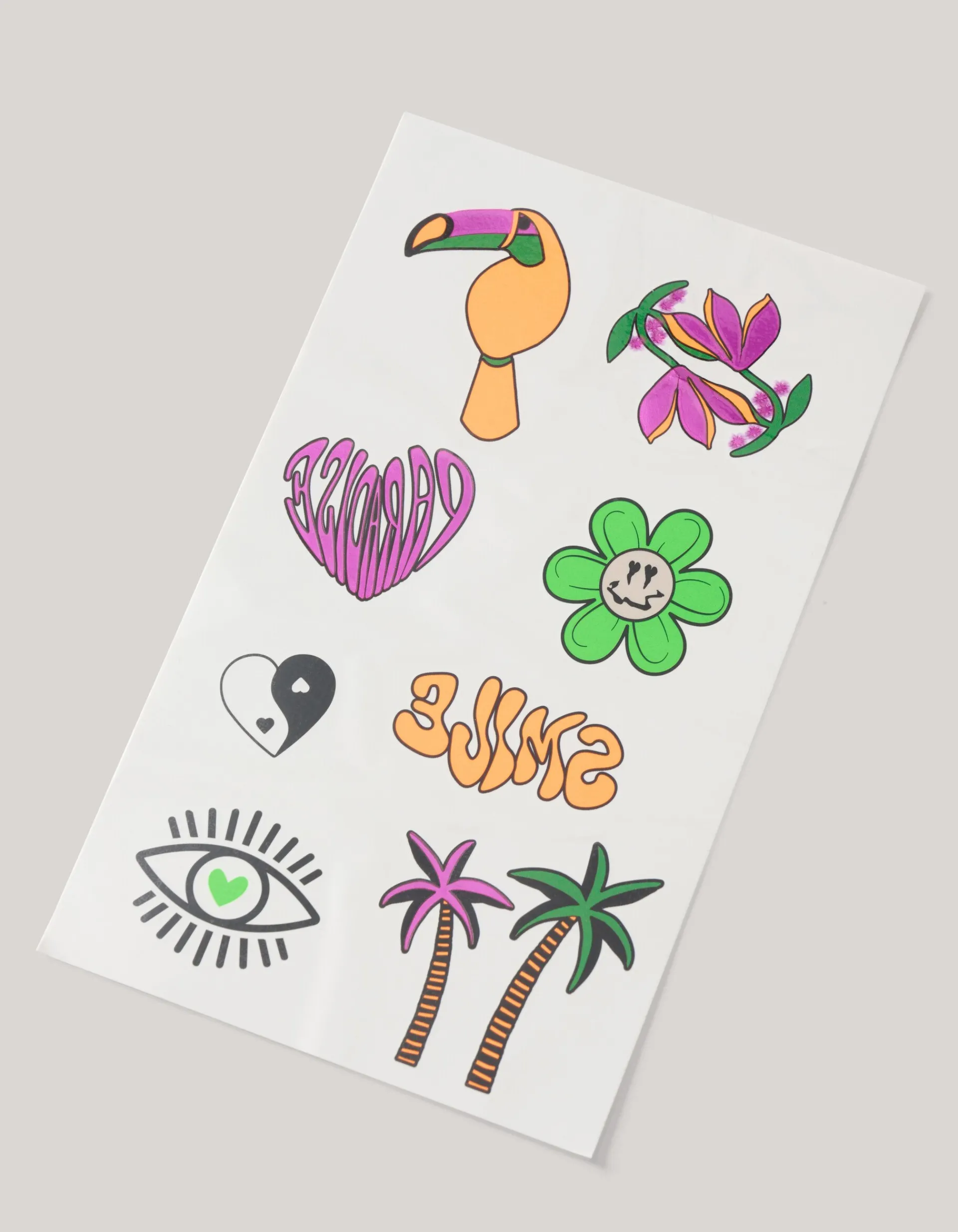 Shoeby Paradise Plaktattoo< Overige Accessoires