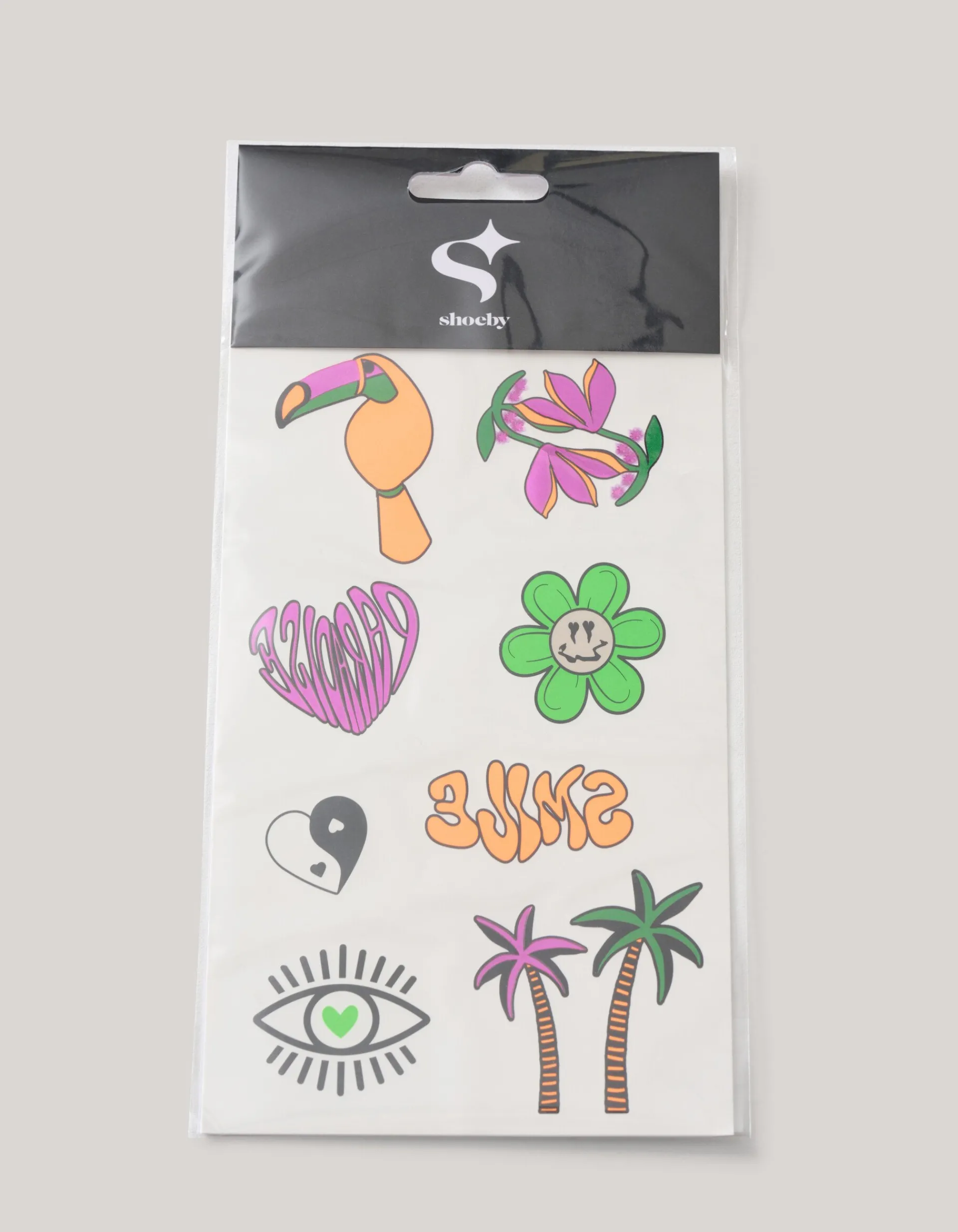 Shoeby Paradise Plaktattoo< Overige Accessoires