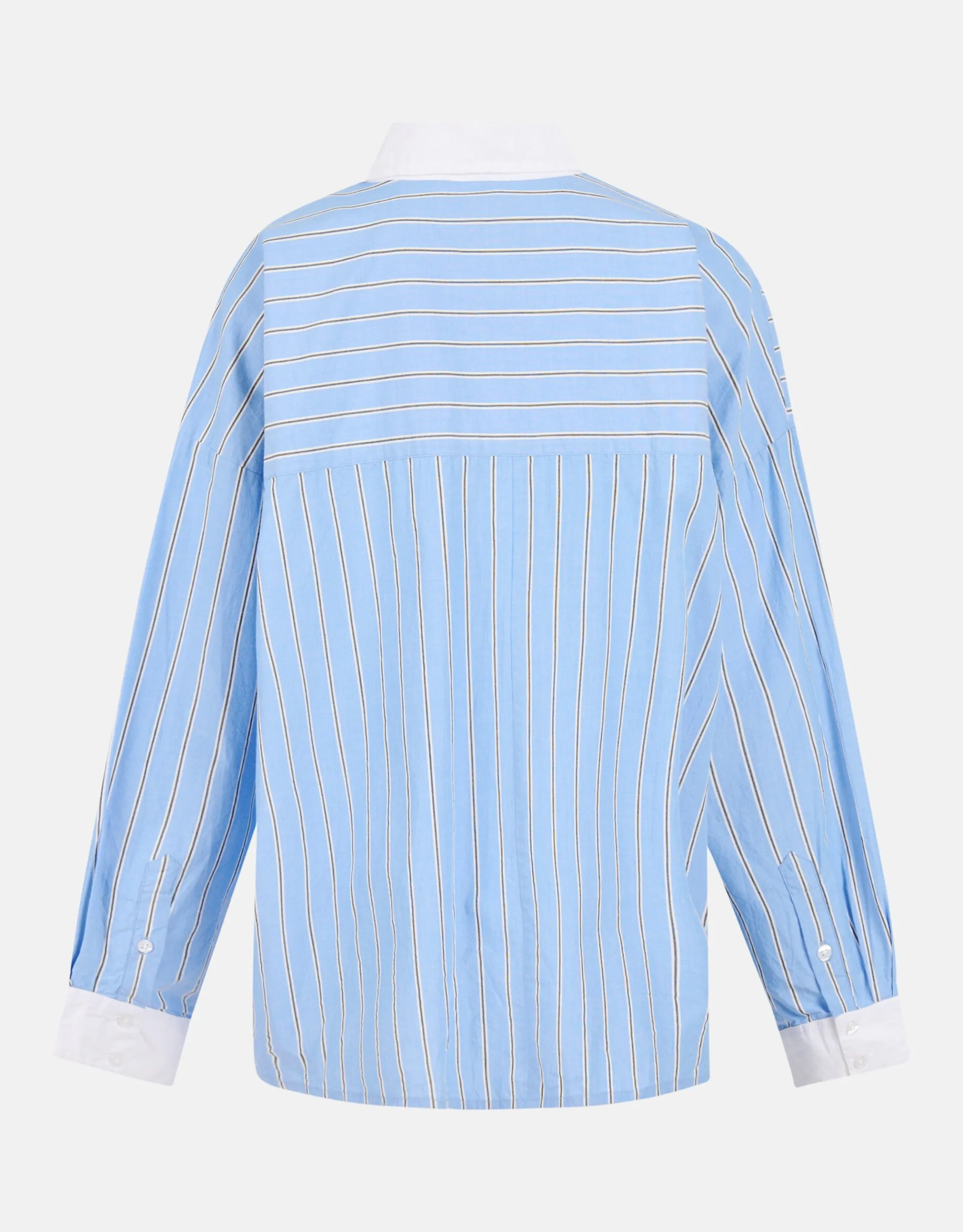 Shoeby Pinstripe Blouse Lichtblauw By Lonneke<DAMES Blouses