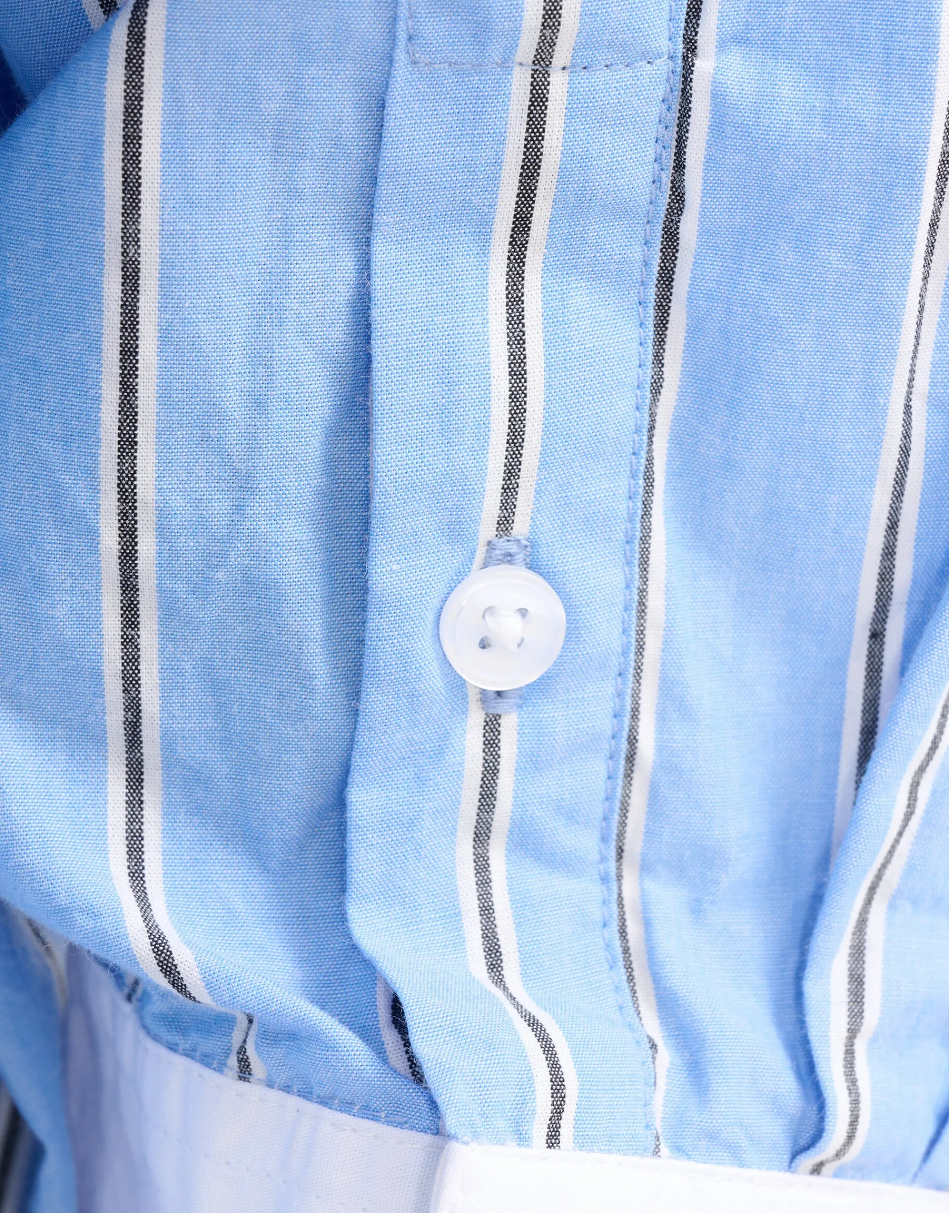 Shoeby Pinstripe Blouse Lichtblauw By Lonneke<DAMES Blouses