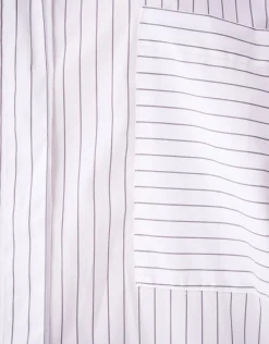 Shoeby Pinstripe Blouse Wit By Lonneke<DAMES Blouses