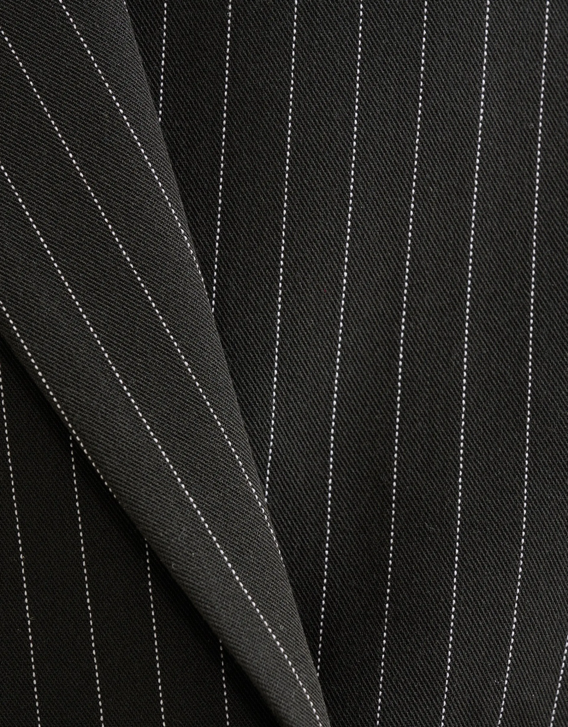 Shoeby Pinstripe Cropped Blazer Zwart<DAMES Blazers