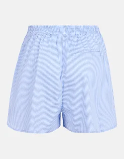 Shoeby Pinstripe Strass Short Lichtblauw<DAMES Shorts