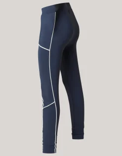 Shoeby Piping Legging Donkerblauw<DAMES Broeken