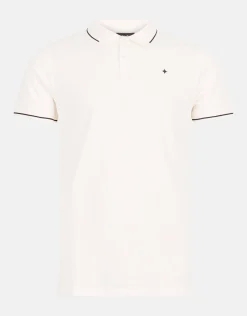 Shoeby Pique Polo Wit<Heren T-Shirts En Polo's