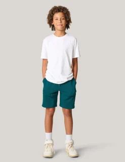 Shoeby Pique Short Donkergroen< Shorts