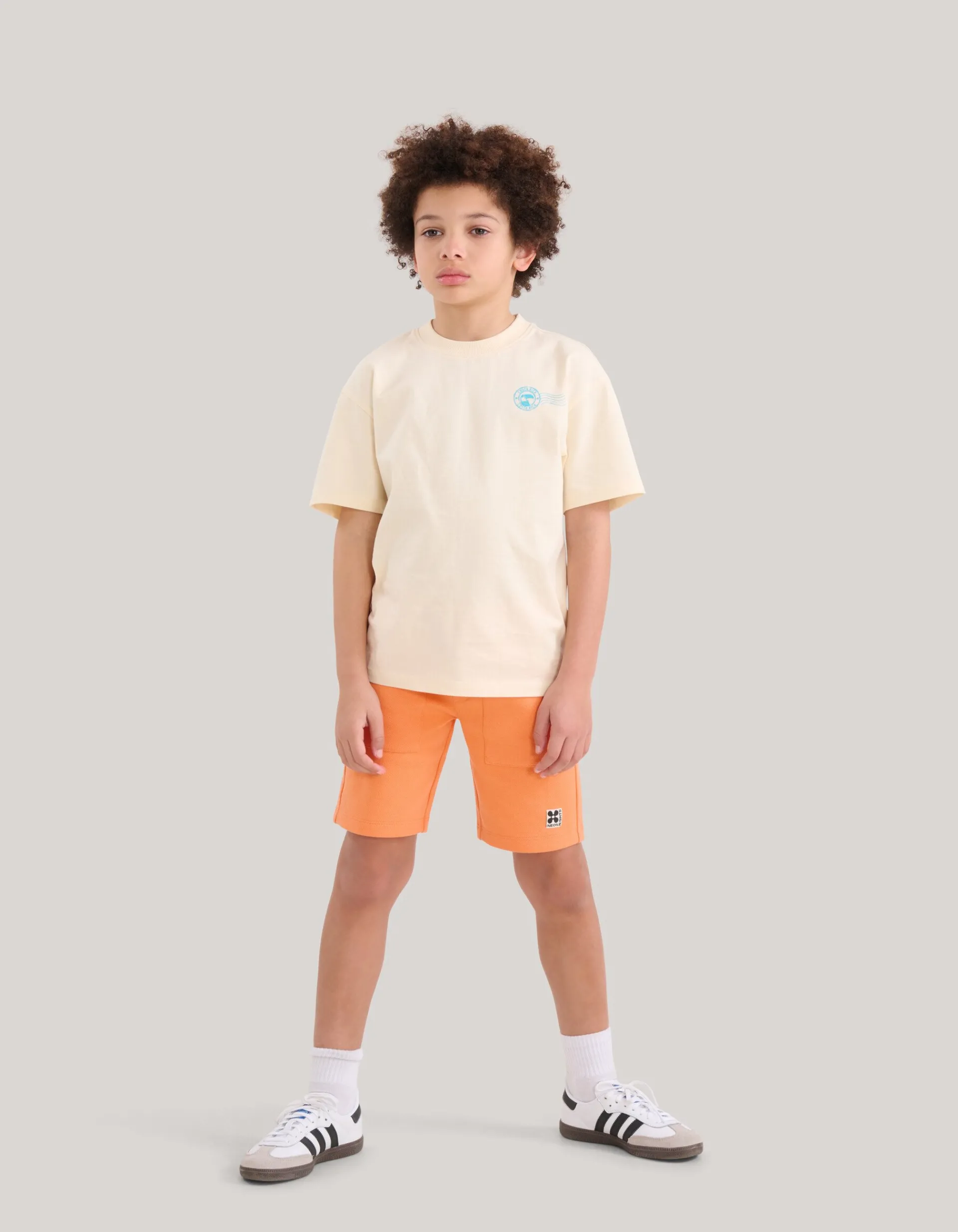 Shoeby Pique Short Oranje< Shorts