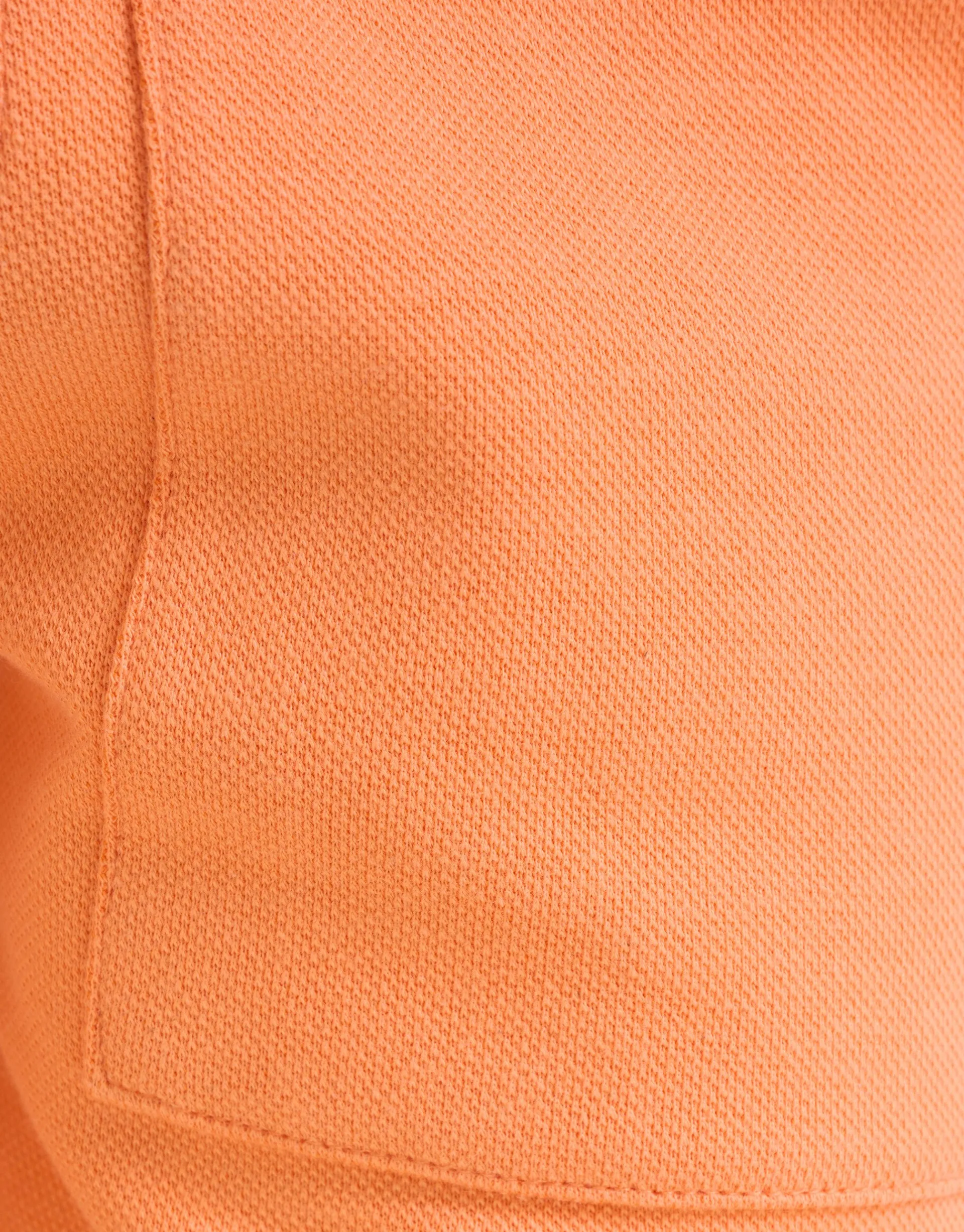 Shoeby Pique Short Oranje< Shorts