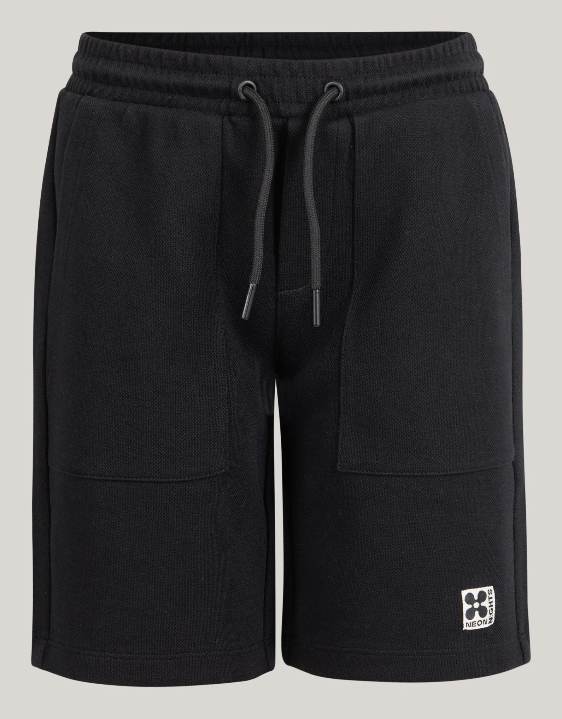 Shoeby Pique Short Zwart< Shorts
