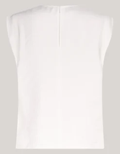 Shoeby Pleat Top Wit<DAMES Tops