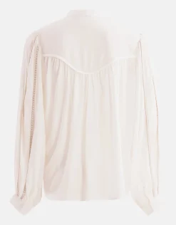 Shoeby Pleated Blouse Gebroken Wit By Mieke<DAMES Blouses