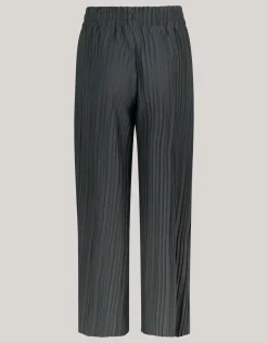 Shoeby Plissé Broek Donkergrijs< Broeken