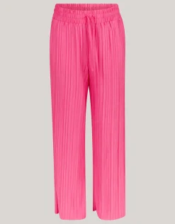 Shoeby Plissé Broek Roze< Broeken