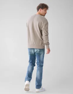 Shoeby Pocket Sweater Lichtbruin<Heren Truien En Sweaters