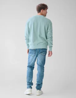 Shoeby Pocket Sweater Lichtgroen<Heren Truien En Sweaters