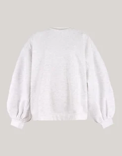 Shoeby Poff Sleeve Sweater Grijs By Lonneke<DAMES Truien En Sweaters