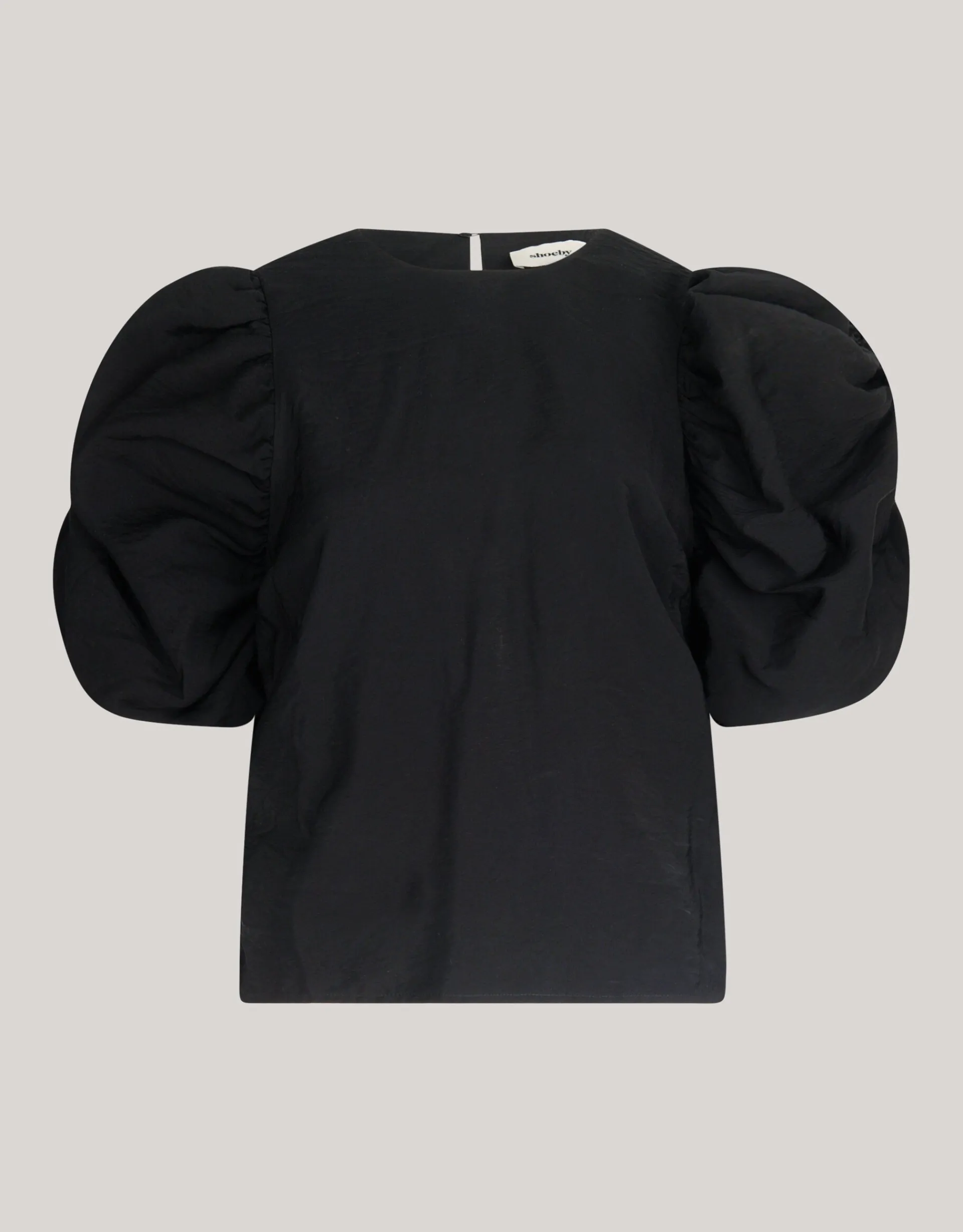 Shoeby Pofmouwen Top Zwart<DAMES Tops