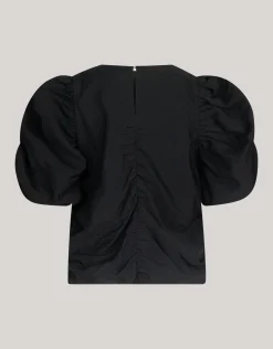 Shoeby Pofmouwen Top Zwart<DAMES Tops
