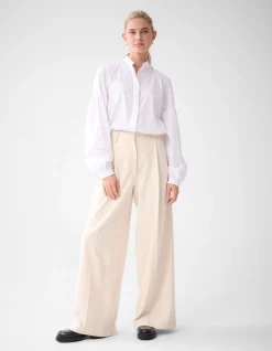 Shoeby Poplin Blouse Wit By Lonneke<DAMES Blouses