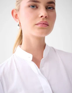 Shoeby Poplin Blouse Wit By Lonneke<DAMES Blouses