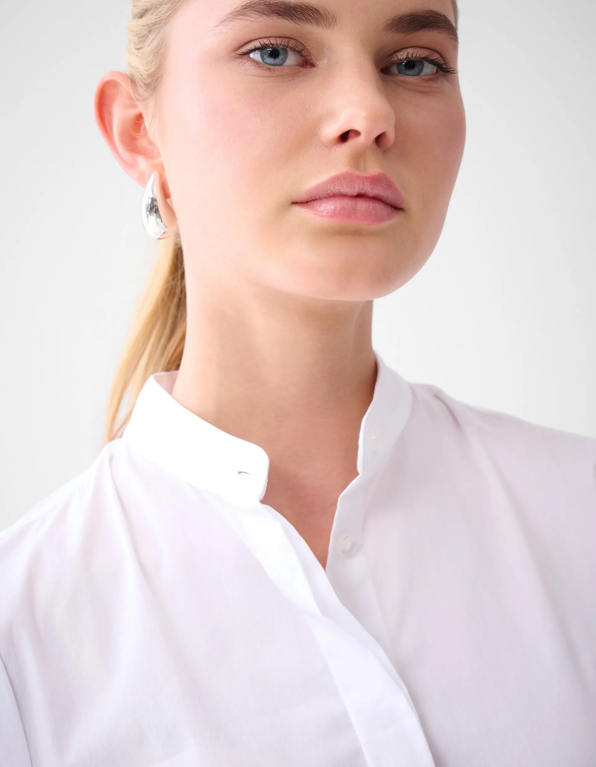 Shoeby Poplin Blouse Wit By Lonneke<DAMES Blouses