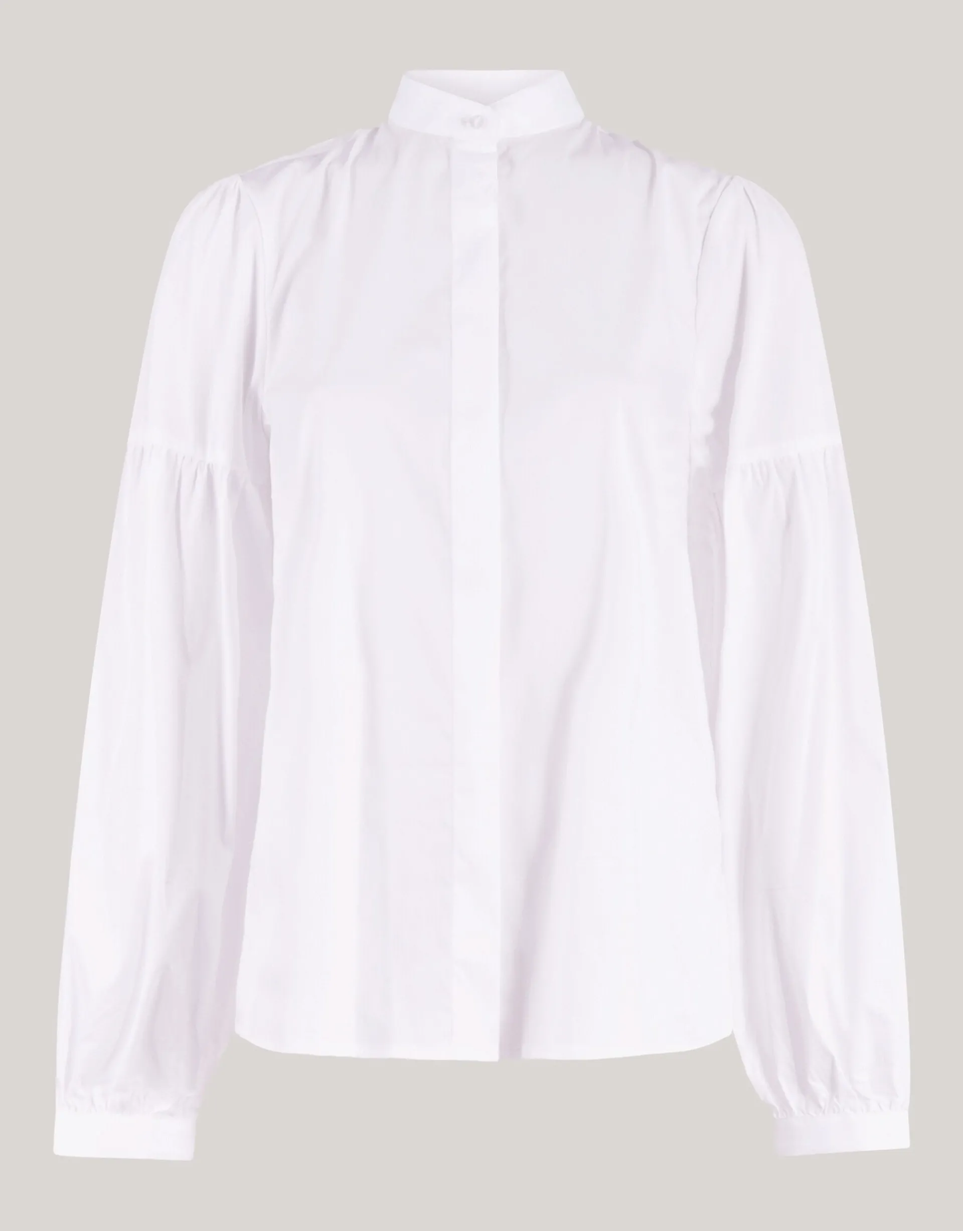 Shoeby Poplin Blouse Wit By Lonneke<DAMES Blouses
