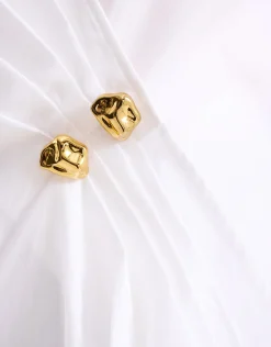 Shoeby Poplin Overslag Blouse Wit<DAMES Blouses