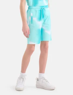 Shoeby Print Short Blauw< Shorts