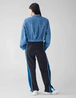 Shoeby Printed Denim Bomber Donkerblauw<DAMES Jacks