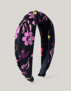 Shoeby Printed Haarband Paars< Haaraccessoires