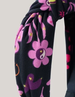Shoeby Printed Haarband Paars< Haaraccessoires