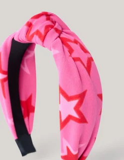 Shoeby Printed Haarband Roze< Haaraccessoires