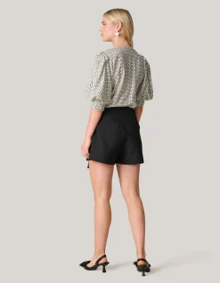 Shoeby Printed Heart Top Wit<DAMES Tops
