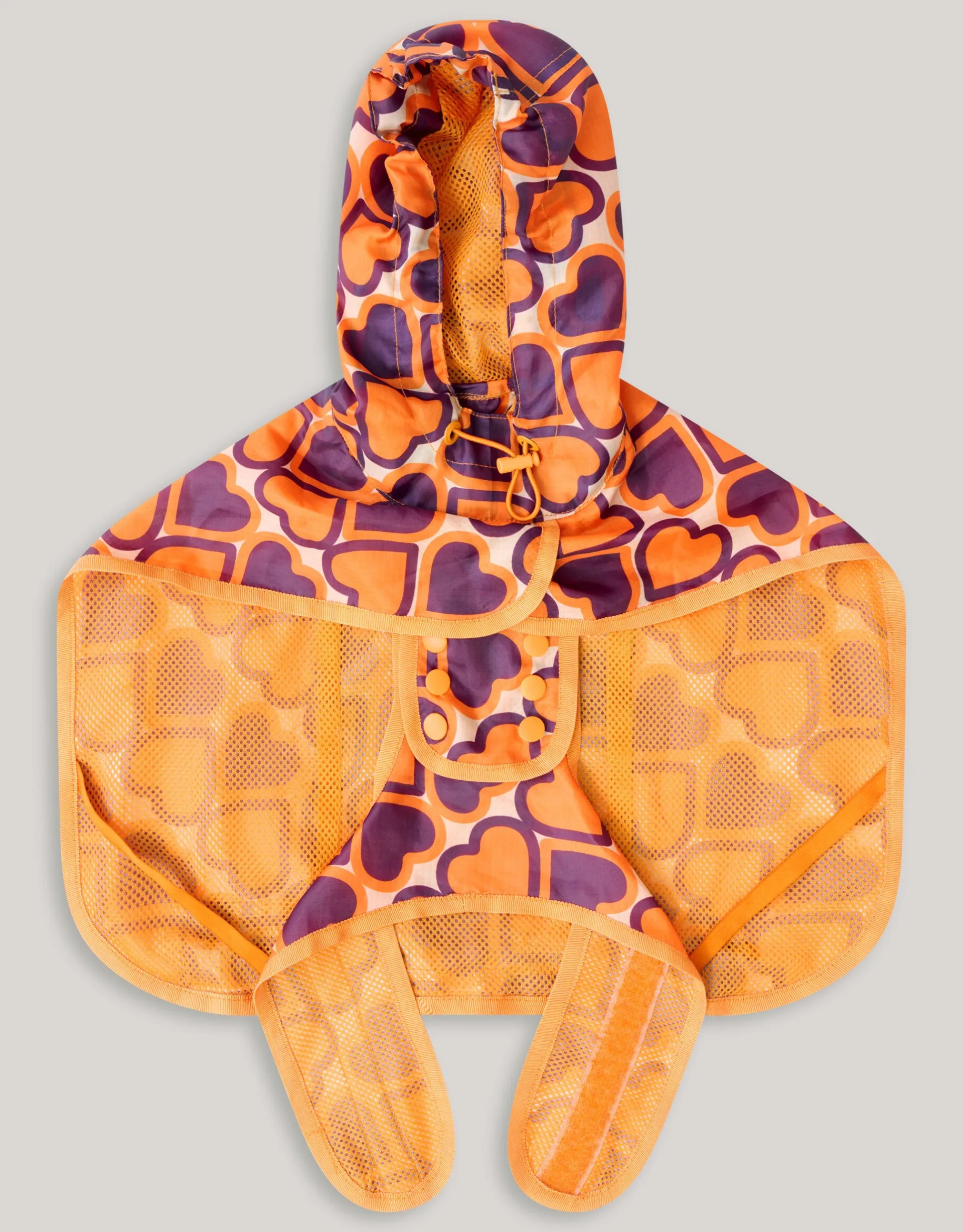 Shoeby Printed Honden Regenjas Oranje By Furmey<DAMES Overige Accessoires|Overige Accessoires