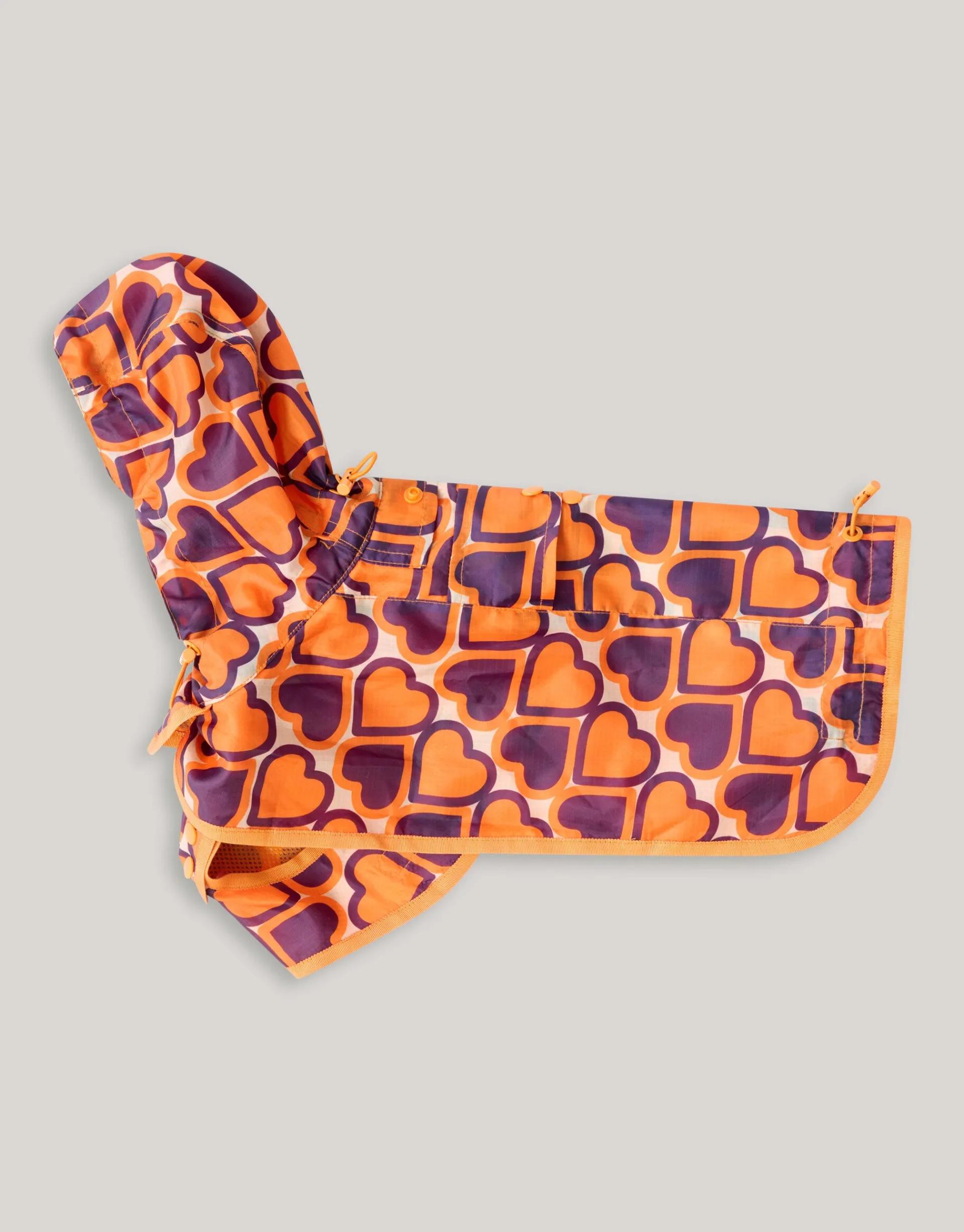 Shoeby Printed Honden Regenjas Oranje By Furmey<DAMES Overige Accessoires|Overige Accessoires