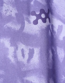 Shoeby Printed Hoodie Paars< Gebreide Truien|Hoodies