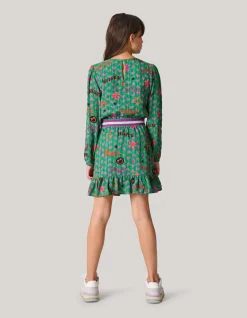 Shoeby Printed Jurk Groen< Jurken