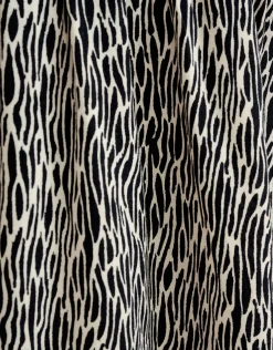 Shoeby Printed Jurk Zwart/Wit< Jurken