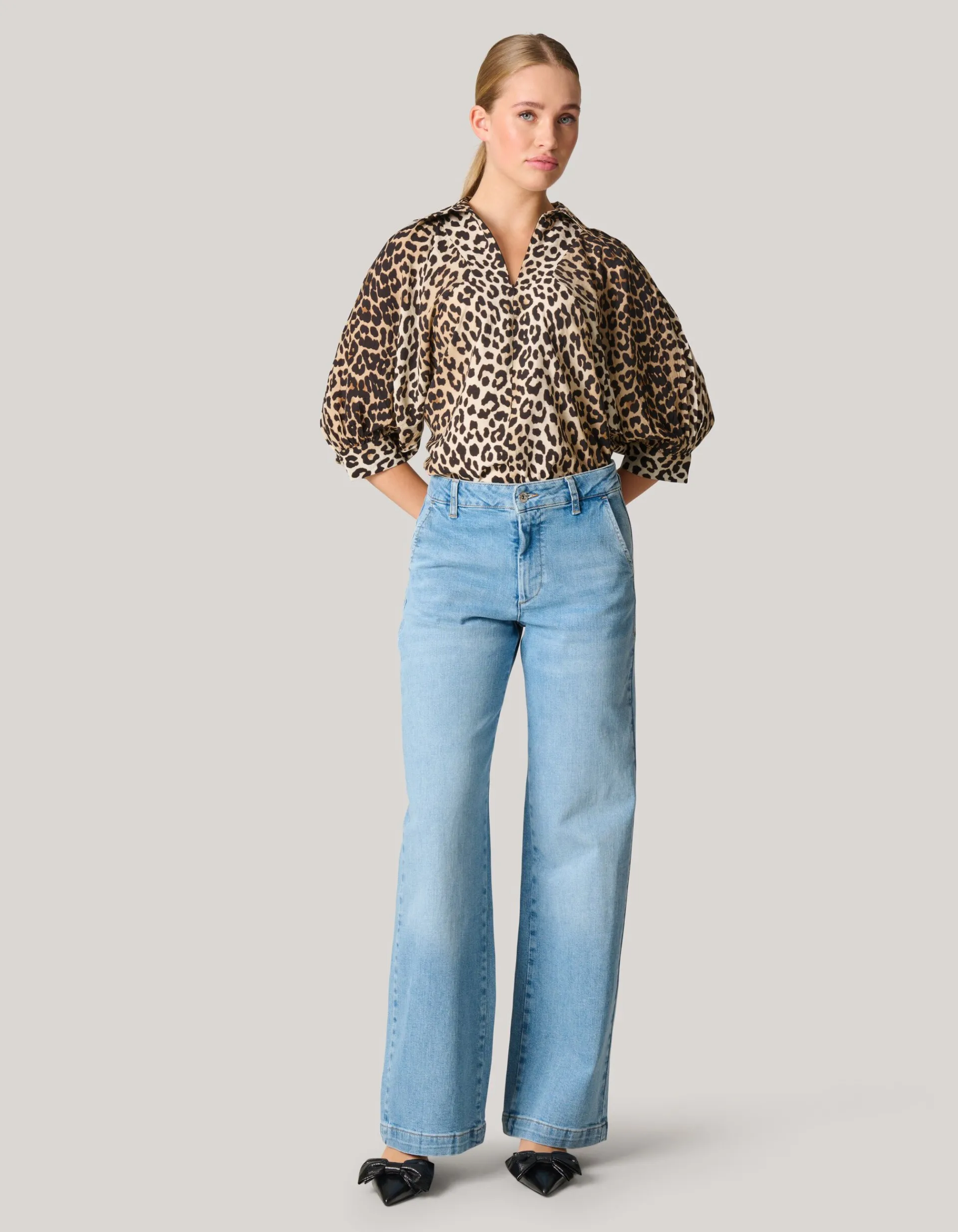 Shoeby Printed Leopard Blouse<DAMES Blouses